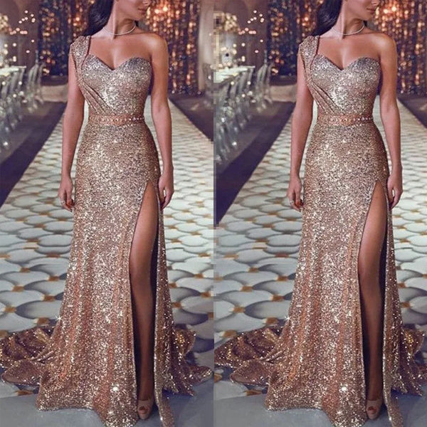 gold-one-shoulder-sequin-prom-dress